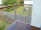 Metal horizontal Roces del balcón para el diseño profesional que cerca con barandilla de la cubierta