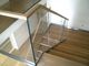 Verja de cristal moderada canal U de aluminio del balcón para la barandilla de la cubierta de la escalera
